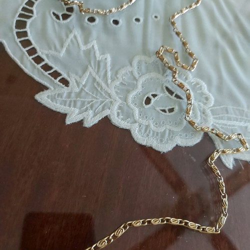 Long chain 120 cm used, yellow color