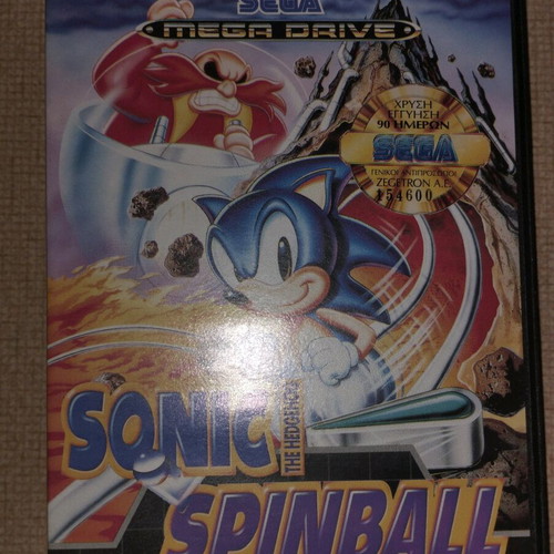 Sonic Spinball Sega Mega Drive like new