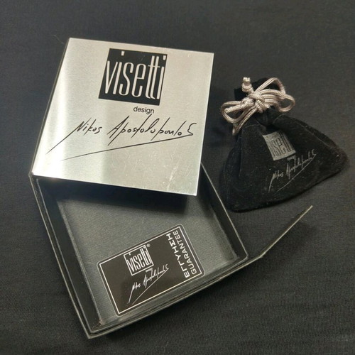 Visetti stainless steel bracelet new, silver