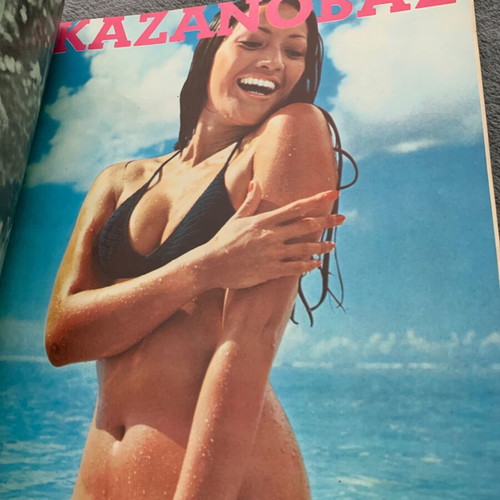 Kazanovas magazine 1974 used, 3 issues together