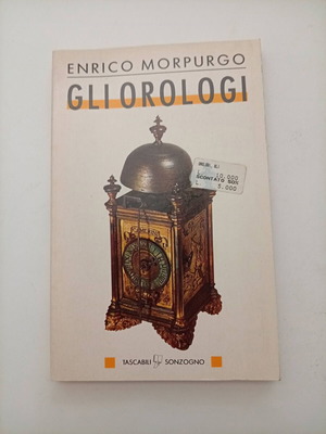 Gli Orologi vintage book by Enrico Morpurgo like new, Italian