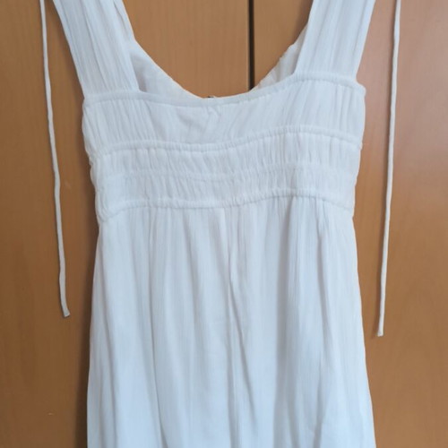 Stradivarius small white dress new