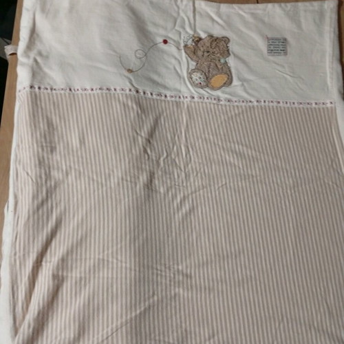 Mothercare baby set for cradle bumper and blanket like new