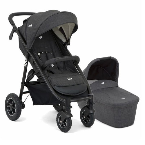 Joie Mytrax 2in1 stroller used with suspension and inflatable tires