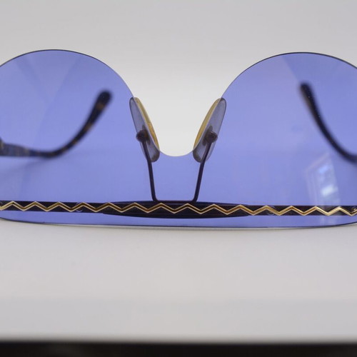 Paloma Picasso Sunglasses Mod 3716 40 Purple Gold Optyl New