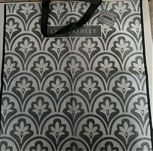 Laura Ashley Shopping Bag Πολυεστερική Τσάντα Αγορών με διακοσμητικά μοτίβα