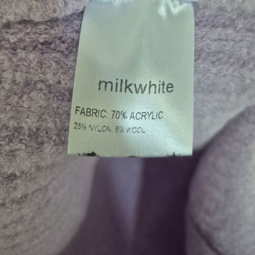 Milkwhite skirt new, one size, lilac, 100% wool