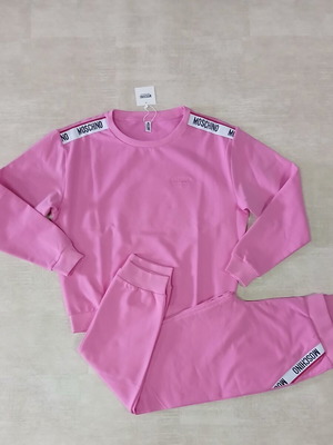 Moschino women's sportswear set new, pink, size M