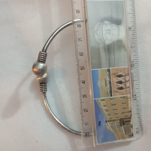 Lalaounis A21 925 Silver Bracelet like new, 21.1g