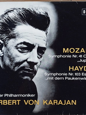 Винил Mozart Haydn симфонии употребяван