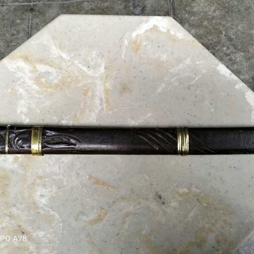 Wood carving used authentic