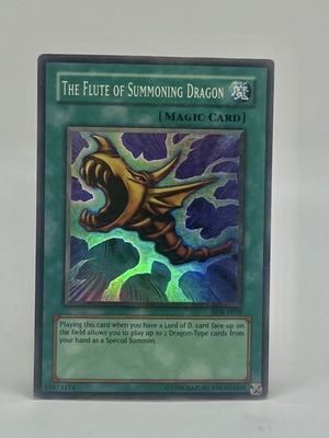 The Flute of Summoning Dragon Yu-Gi-Oh! Magic Card SDK-E039, καινούργια