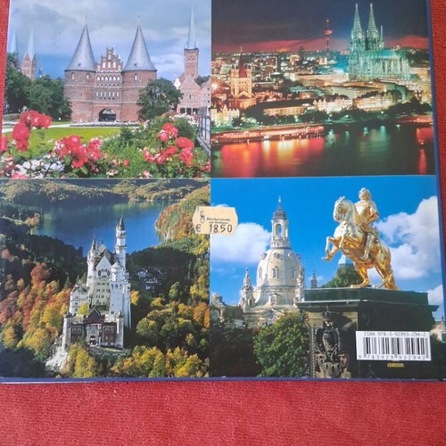 Kultur und Bilderreise Deutschland photo album like new, 132 pages