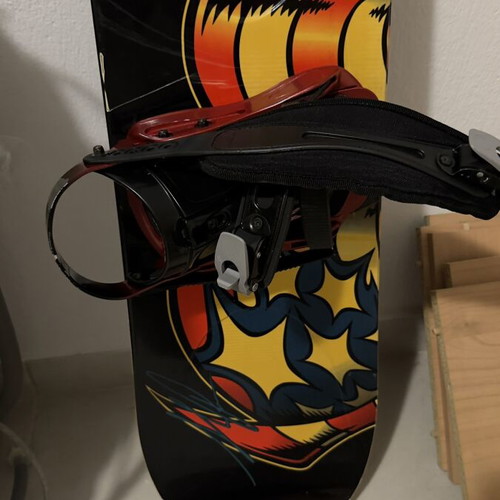 Palmer Circle Carbon 154 Snowboard set with Nitro bindings and bag
