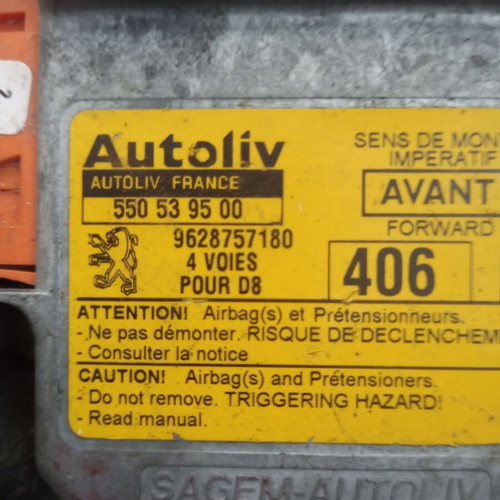 Airbag sensor for Peugeot 406 9628757180