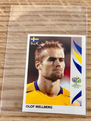 Αυτοκόλλητο Olof Mellberg Panini World Cup 2006 καινούργιο