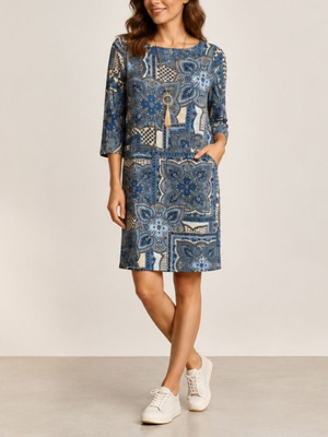 Esprit dress size S, blue with lining