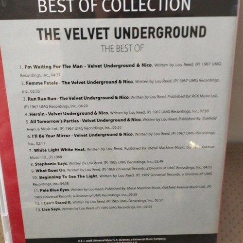 The Best Of The Velvet Underground CD used, rock