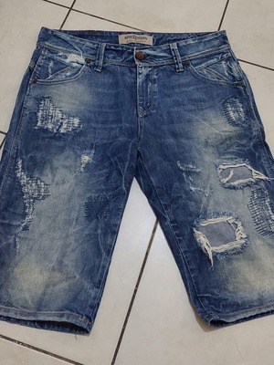 Attrattivo women's bermuda shorts like new, size M, blue