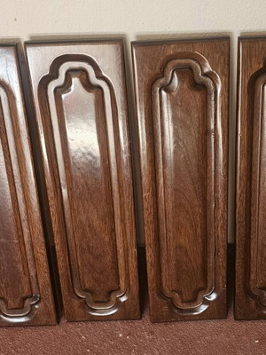 Wooden bedside cabinet fronts pack of 6 like new
