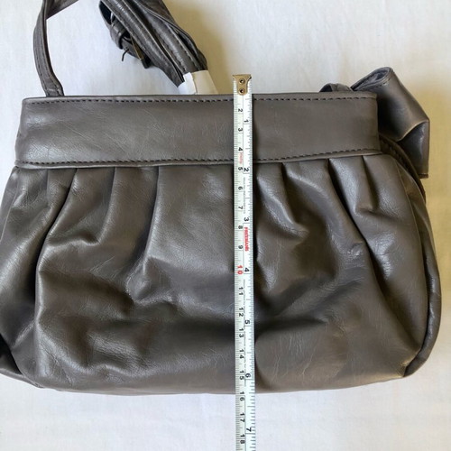 Small Tally Weijl shoulder bag new, gray with bow
