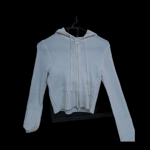 Bershka white cardigan new, size S