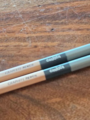 Pencils HB Carioca pack of 2 new