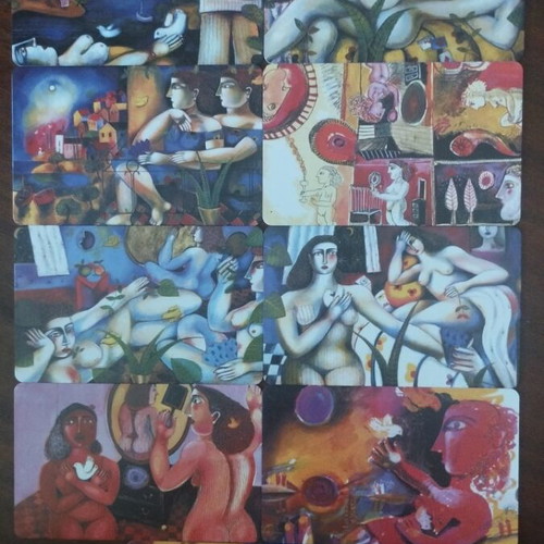 Interline Greek phone cards, set of 9, limited edition 550 copies