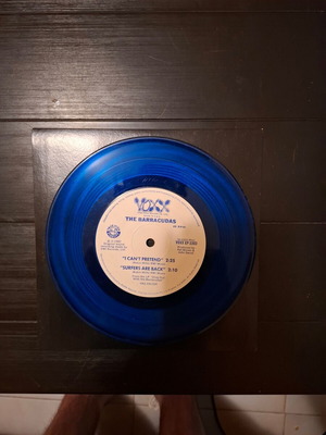 The Barracudas I Can't Pretend 7" EP μπλε βινύλιο μεταχειρισμένο, rock