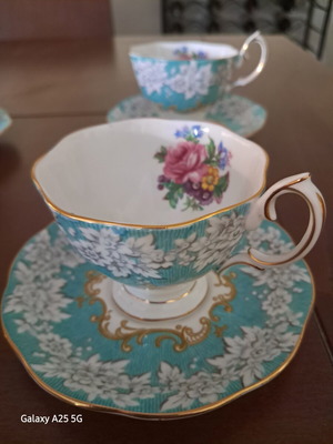 Royal Albert Enchantment Demitasse Cup like new for Greek Coffee or Espresso