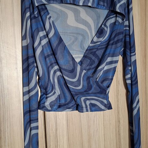 New Yorker mesh top like new, blue, size XS