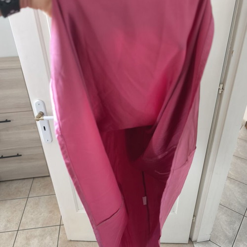 Satin dress, lightweight fabric, length 138cm, chest 35-45cm, elastic waist