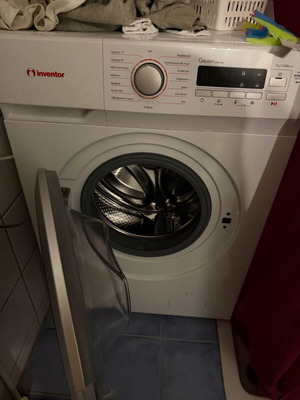 Inventor Galaxy GX0712A πλυντήριο ρούχων με χωρητικότητα 7 kg και στύψιμο 1200 rpm