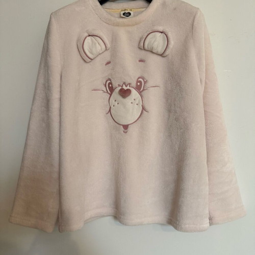 Oysho fleece blouse pink like new