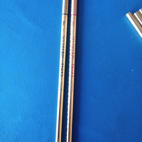Camel Metallic Faber pencils new, pack of 12 in gold color