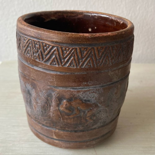 Ceramic mug like new, old