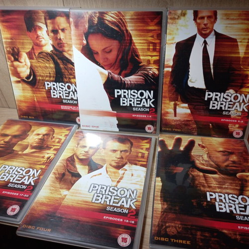 Prison Break Seasons 1 & 2 Complete DVD with English and Greek Subs