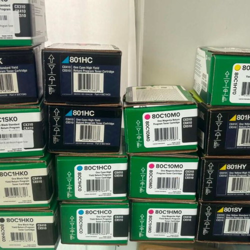 Lexmark CX310-410-510 Toner New for US Color Printers