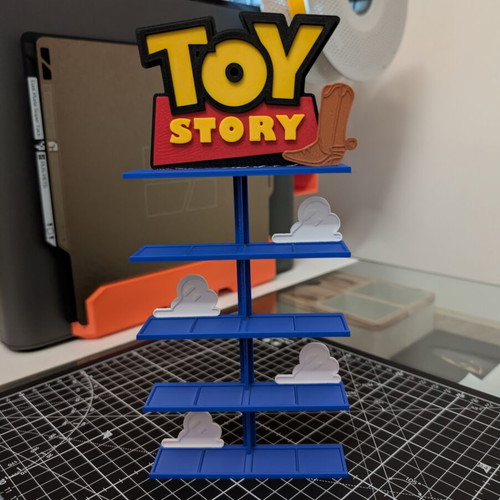 Toy Story Bitty Pop Display Stand 3D Printed for 16 Figures made to order