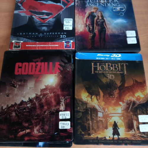 Metal DVD cases empty, pack of 12 pieces