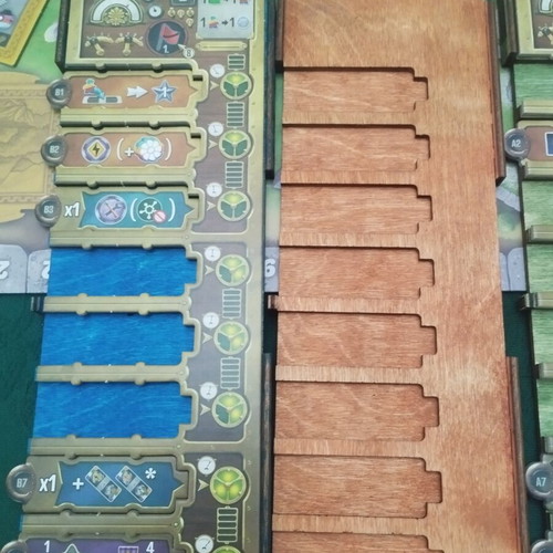 Nucleum experiment board wooden, made to order