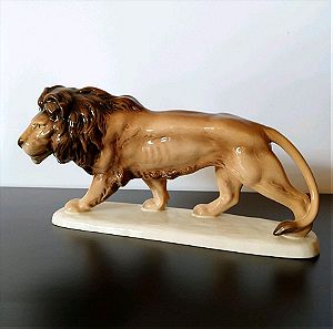 Σπάνιο Λιοντάρι από πορσελάνη "Cortendorf", Δυτικής Γερμανίας