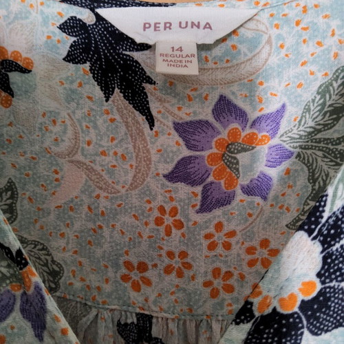 M&S Per Una Women's Dress Size 14 Regular New, Multicolor, 100% Viscose
