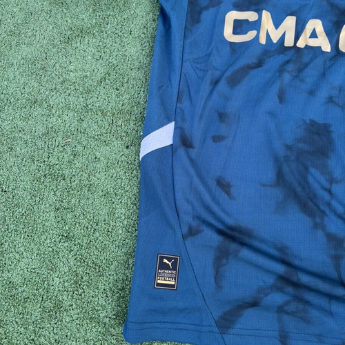Marseille football jersey, size S, authentic