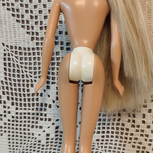 Barbie vintage doll with vintage dress used
