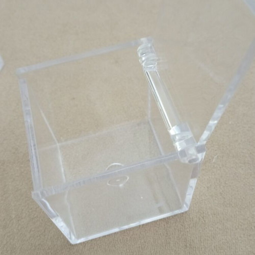 Set of 6 plexiglass boxes new