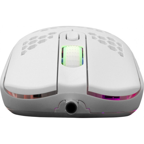 White Shark Galahad GM-5007B gaming mouse white new with 6400 DPI and RGB lighting