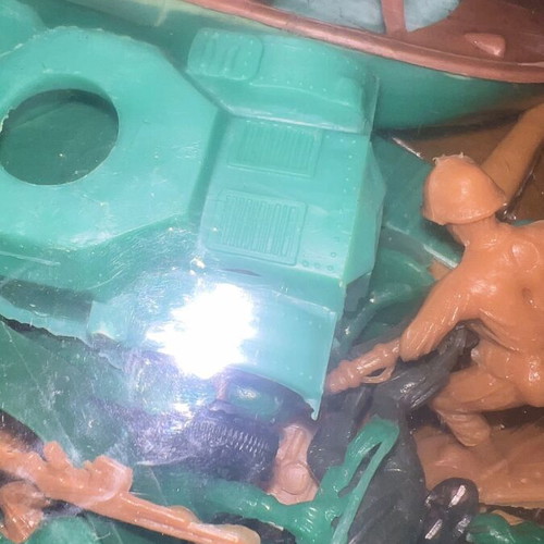 Rambo Commando Military Toy Set new, Greek 1980