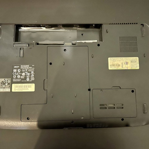 Acer Aspire 5738ZG laptop used for parts or repair, Intel Pentium Dual-Core