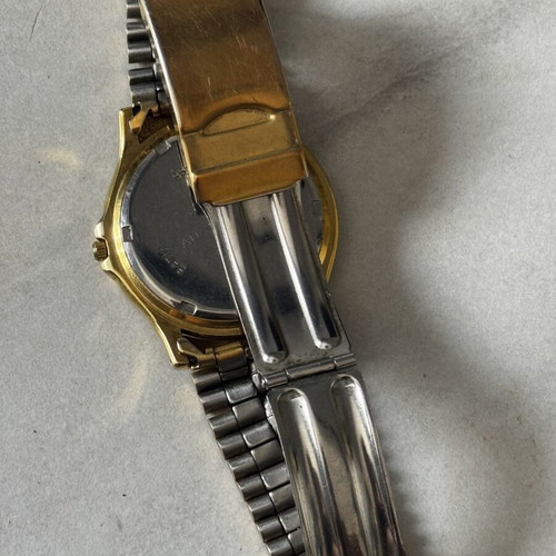 Alpina Seastrong Quartz Dress Watch used, gold-plated, Swiss made